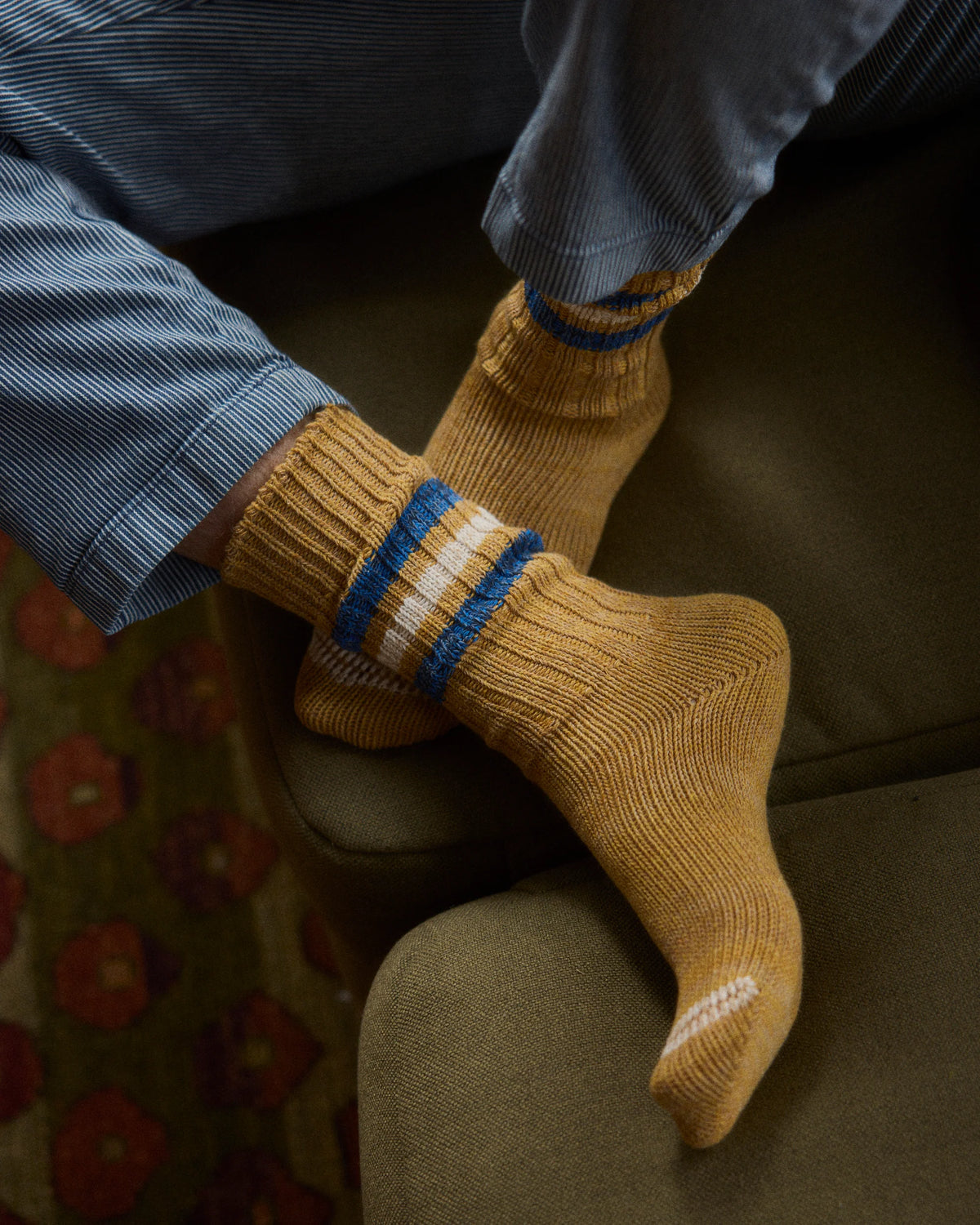 Outsiders Collection Mustard Socks