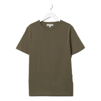 215 Loopwheeled T-Shirt 8.6 oz Classic Fit Army - T-Shirt