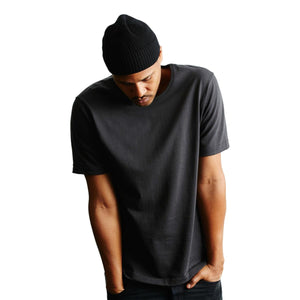 215 Loopwheeled T-Shirt 8.6 oz Classic Fit Charcoal