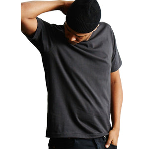 215 Loopwheeled T-Shirt 8.6 oz Classic Fit Charcoal