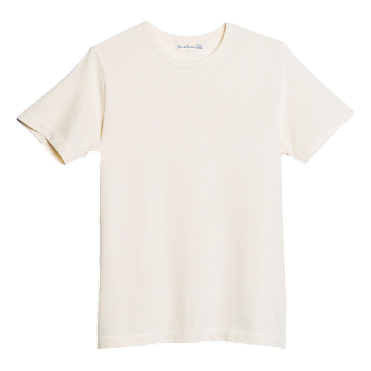 215 Loopwheeled T-Shirt 8.6 oz Classic Fit Nature - T-Shirt