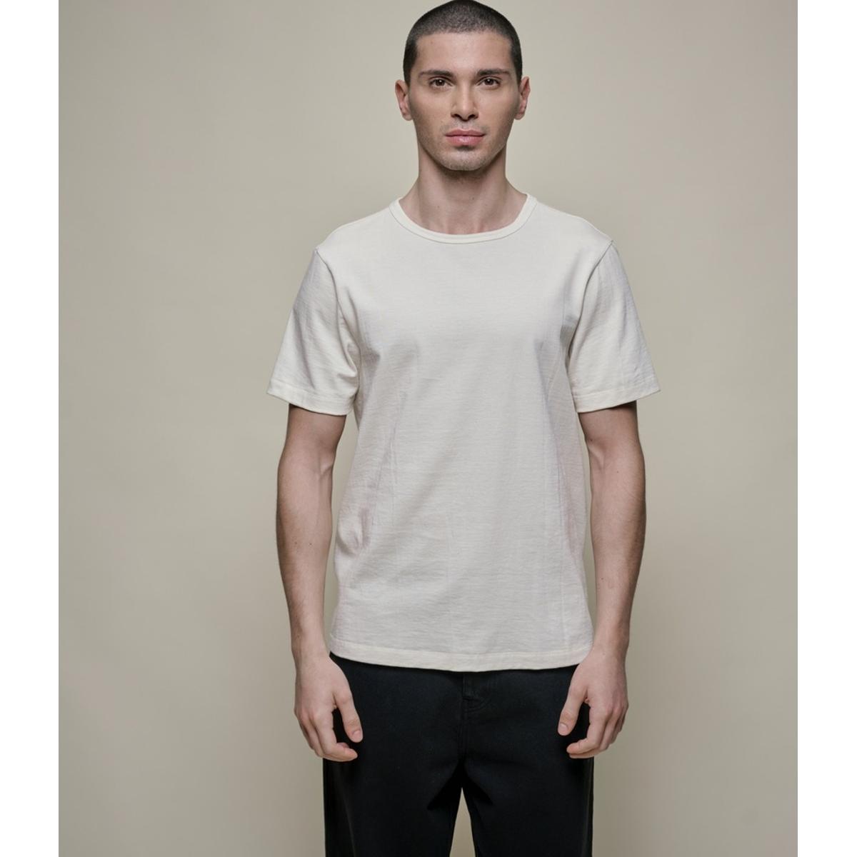 215 Loopwheeled T-Shirt 8.6 oz Classic Fit Nature - T-Shirt