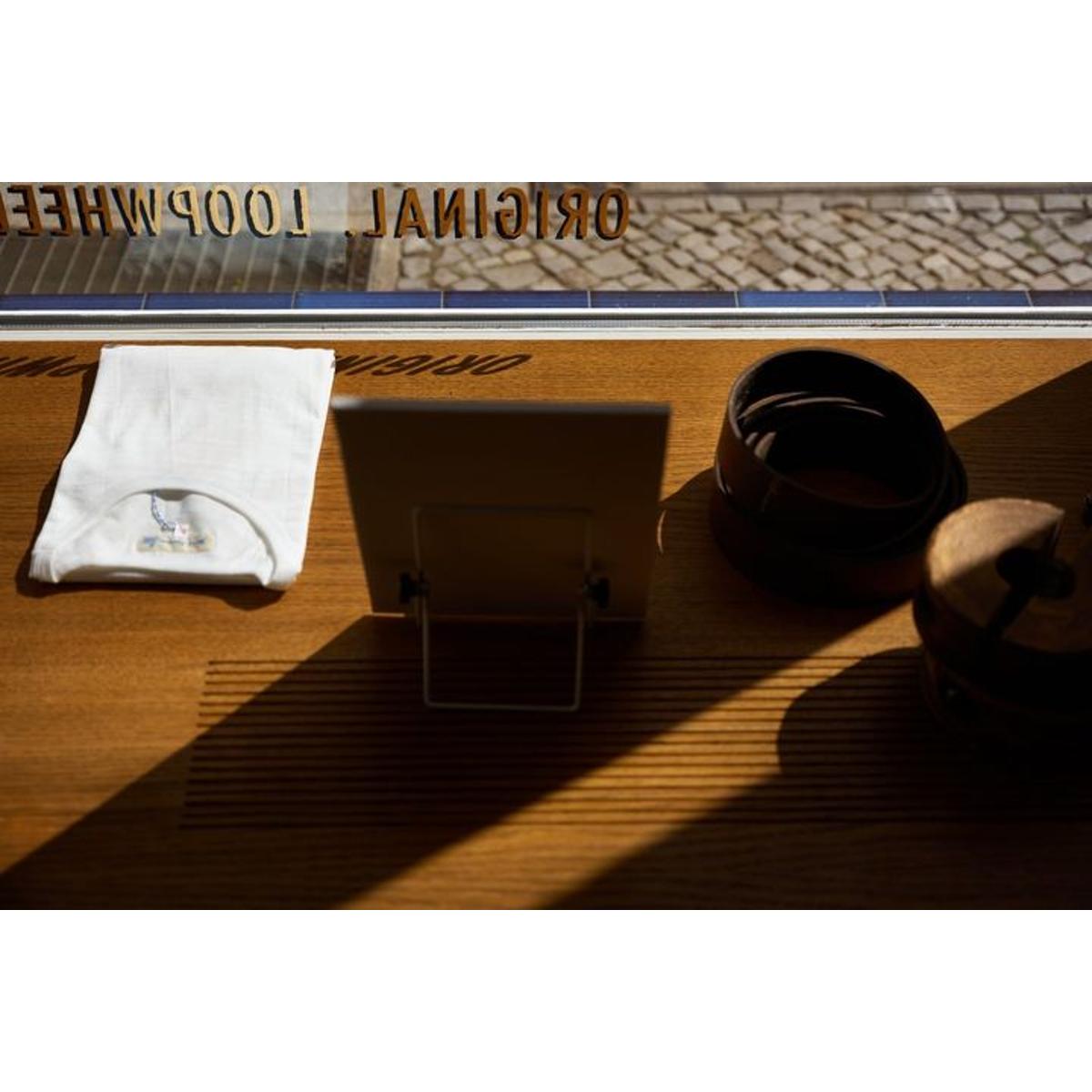 Loopwheeled T-Shirt 8.6 oz Classic Fit White - T-Shirt