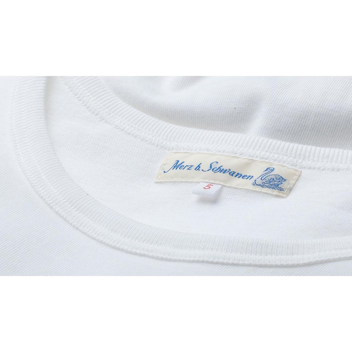 Loopwheeled T-Shirt 8.6 oz Classic Fit White - T-Shirt