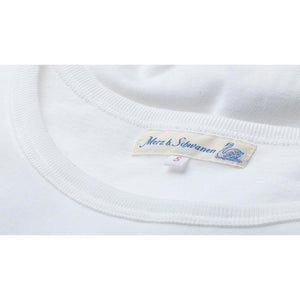 Loopwheeled T-Shirt 8.6 oz Classic Fit White - T-Shirt