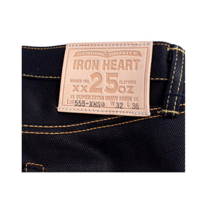 25oz Selvedge Denim Super Slim Jeans Indigo Black-Iron Heart-MILWORKS