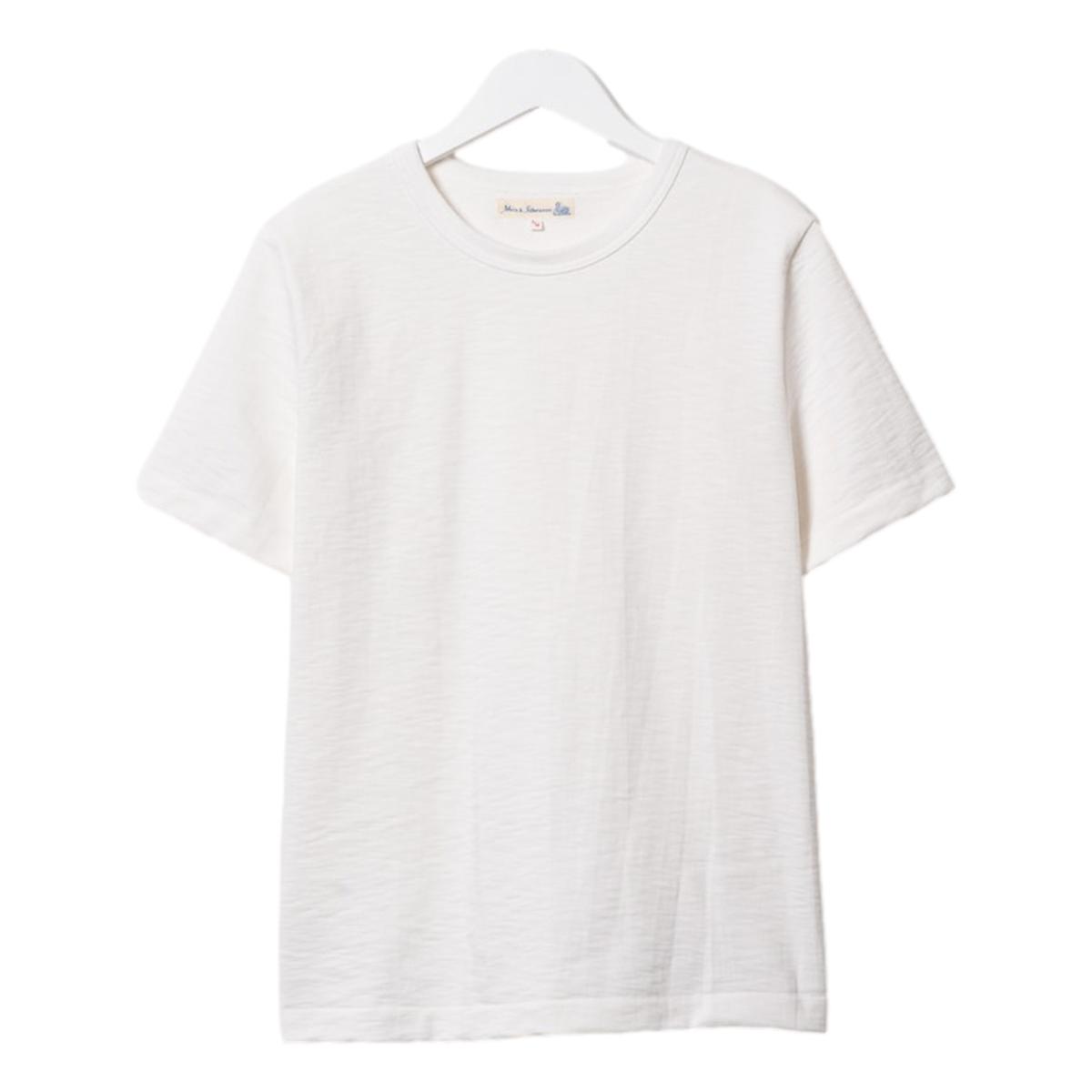 2S14 Loopwheeled T-Shirt Heavy 13,4oz Relaxed Fit White