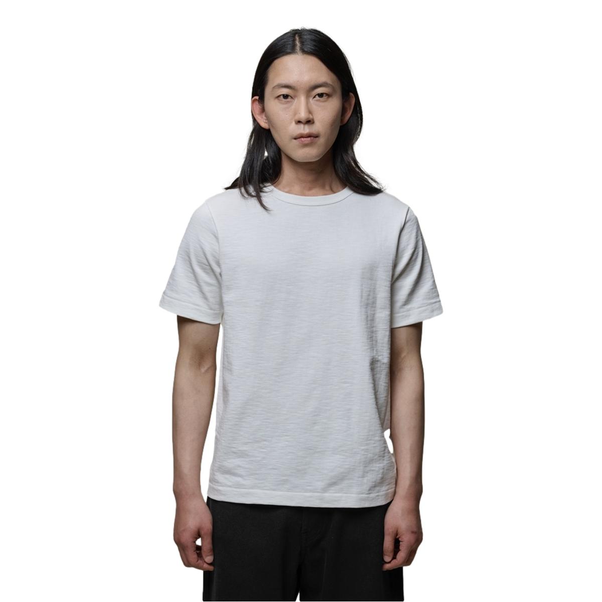 2S14 Loopwheeled T-Shirt Heavy 13,4oz Relaxed Fit White