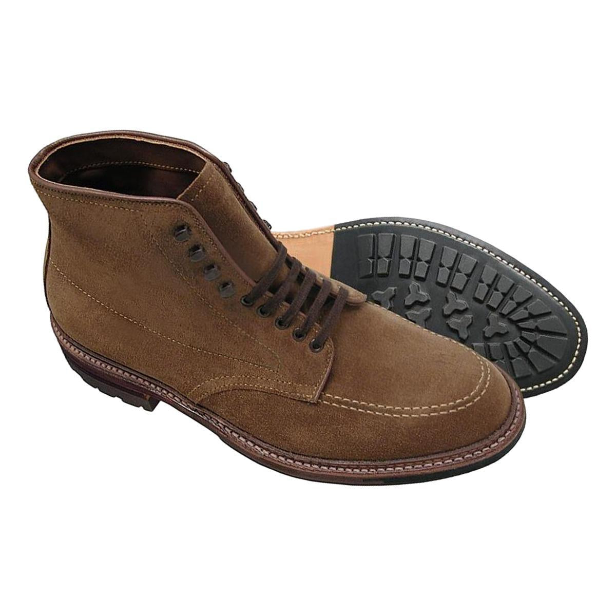 4011HC "Indy" Boot with Commando Sole - Snuff Suede-Alden-MILWORKS