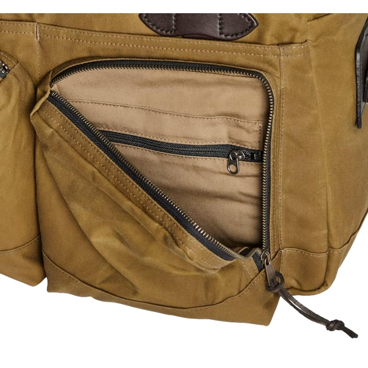 48 Hour Tin Cloth Duffle Dark Tan - Duffle