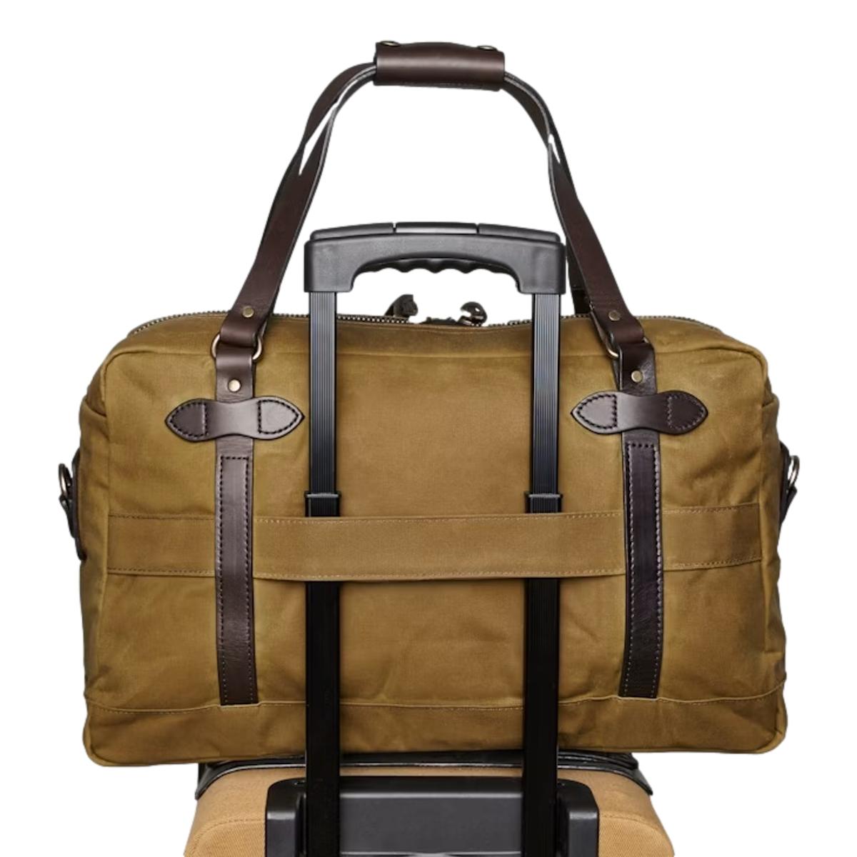 48 Hour Tin Cloth Duffle Dark Tan - Duffle