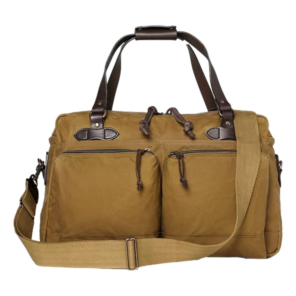 48 Hour Tin Cloth Duffle Dark Tan - Duffle