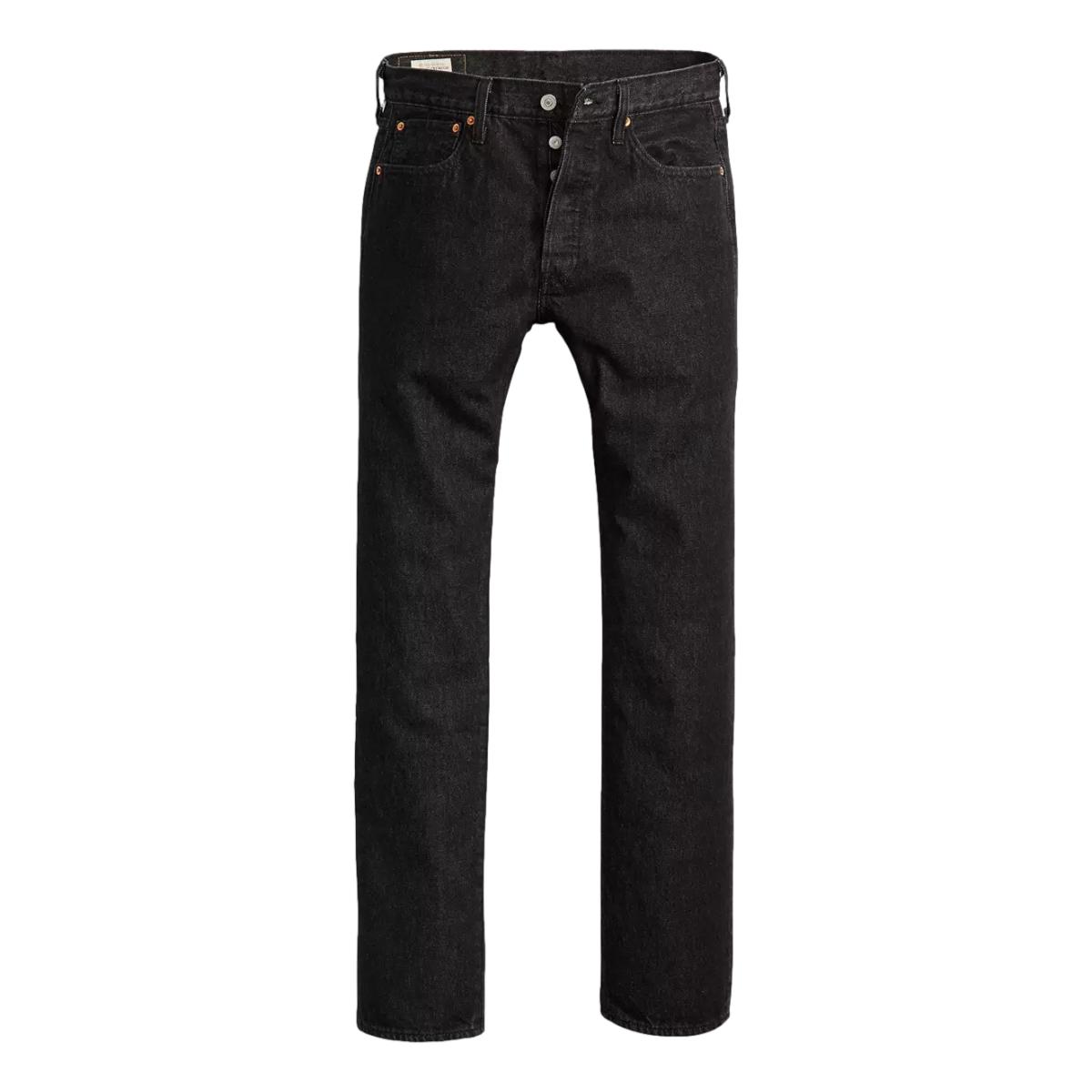 501® Original Fit Selvedge Big Step Rinse Black - Denim