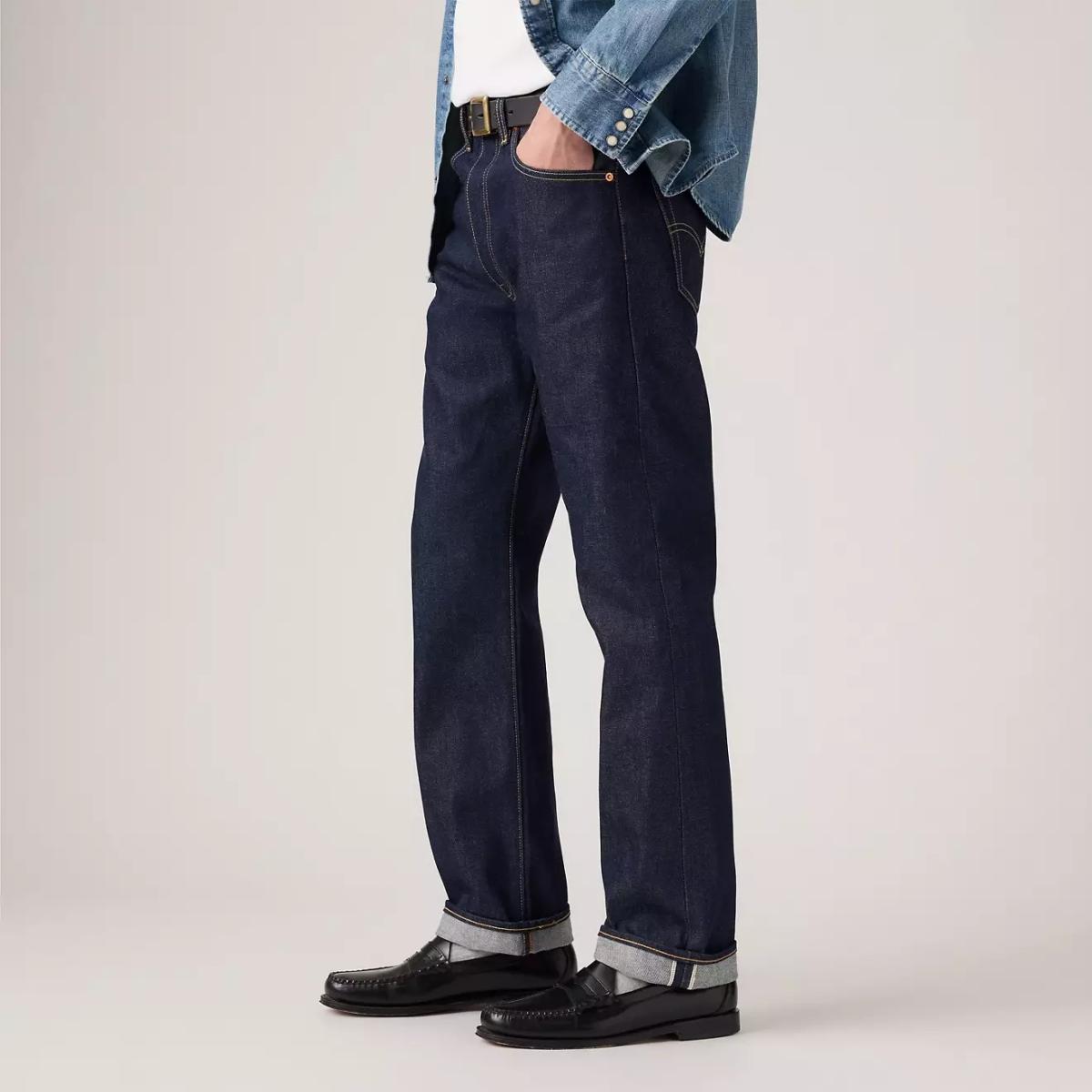 501® Original Fit Selvedge Hudson Medium Wash Denim