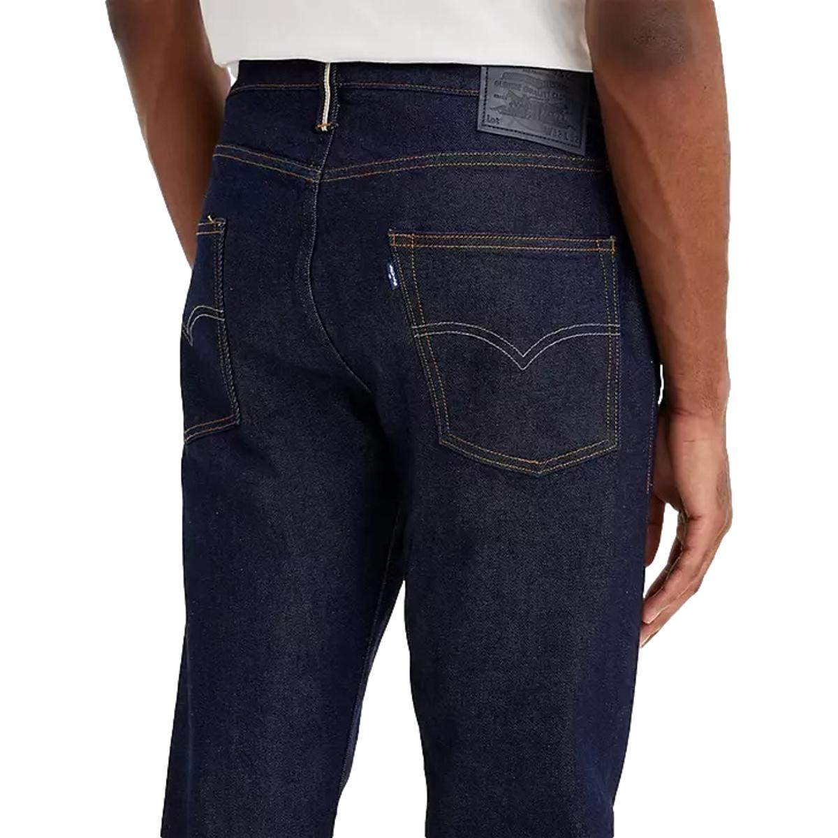 502 Taper Fit MIJ Dark Resin Rinse Selvedge - Denim