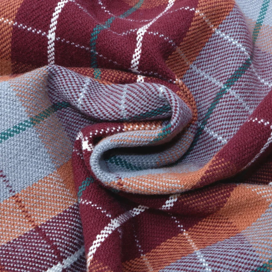 Heavy Flannel Shirt Wine