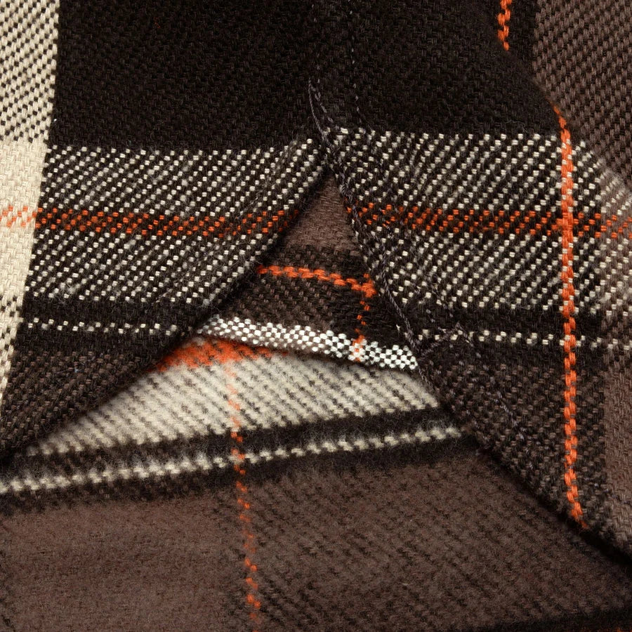 Heavy Flannel Shirt Charcoal