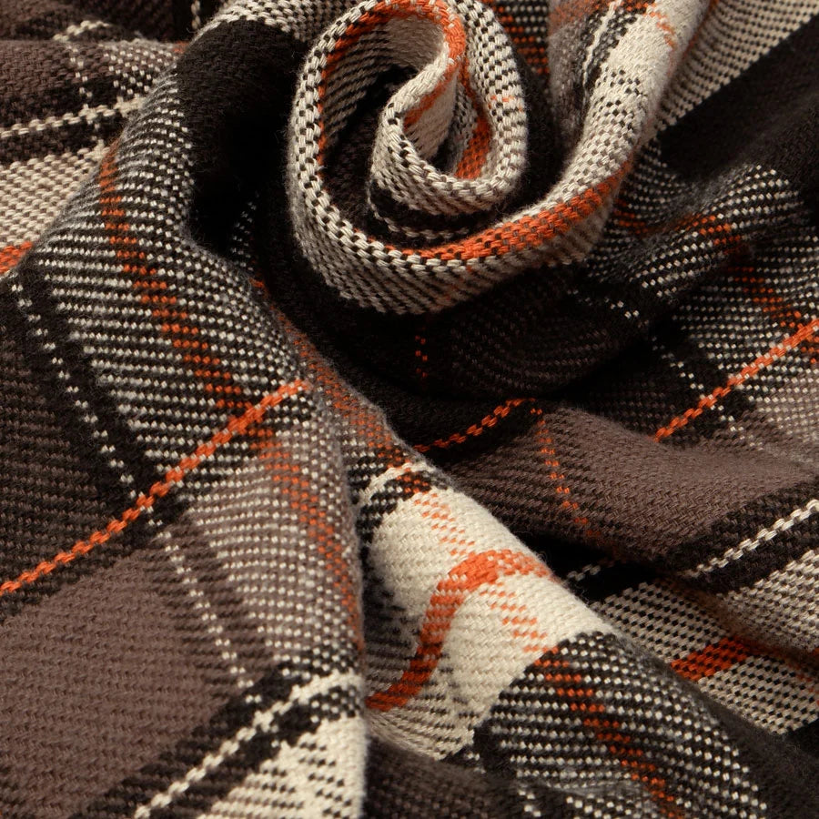 Heavy Flannel Shirt Charcoal