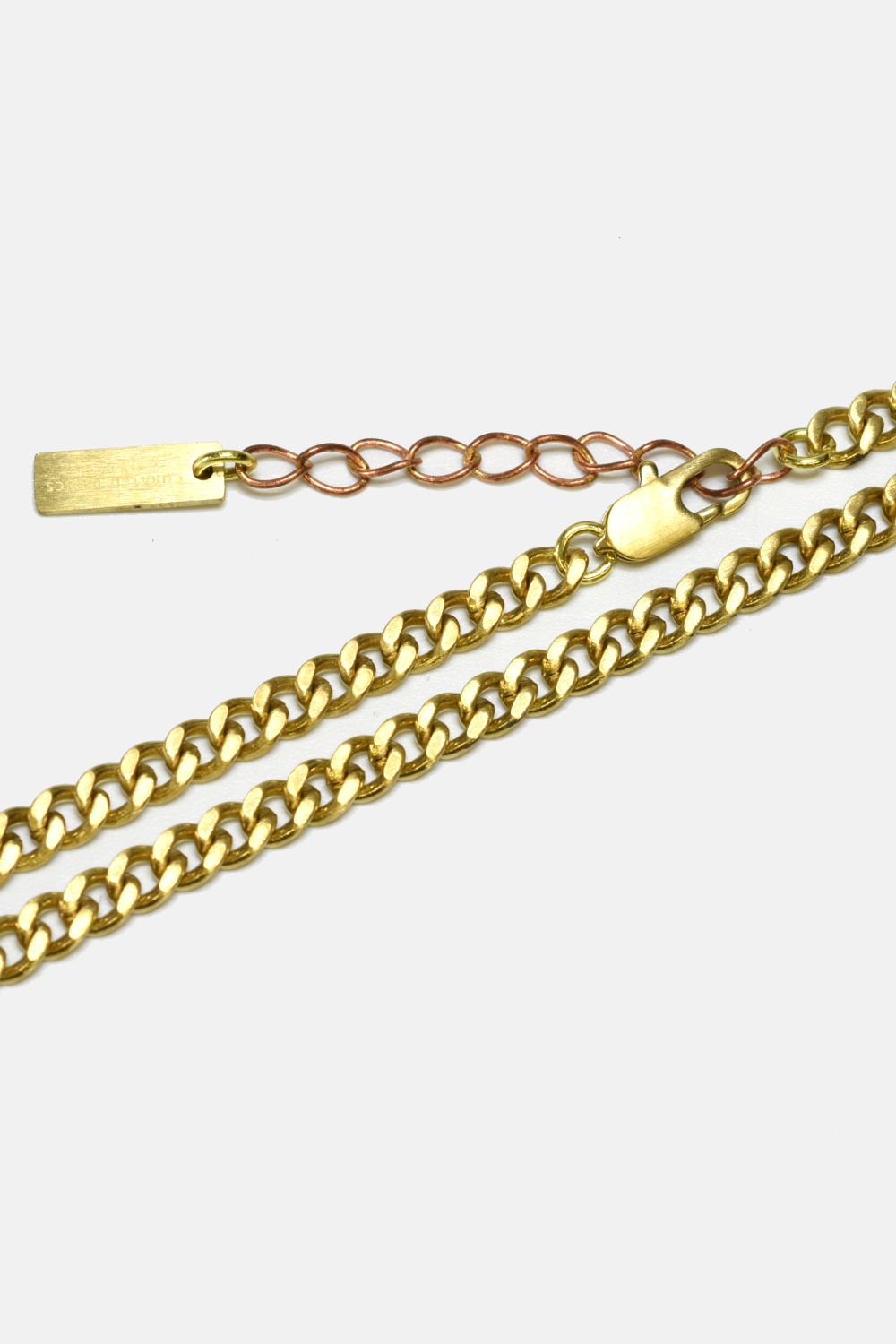 Curated Basics - 5mm Curb Chain Necklace: Stainless steel