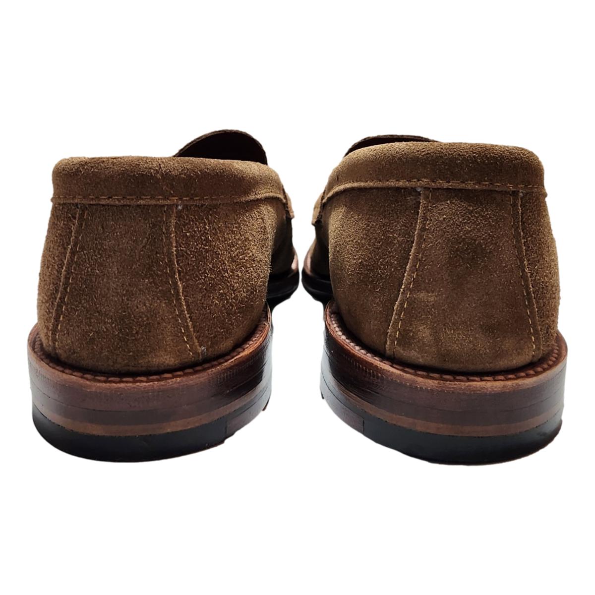 6243F Unlined Leisure Hand Sewn Loafer in Snuff Suede