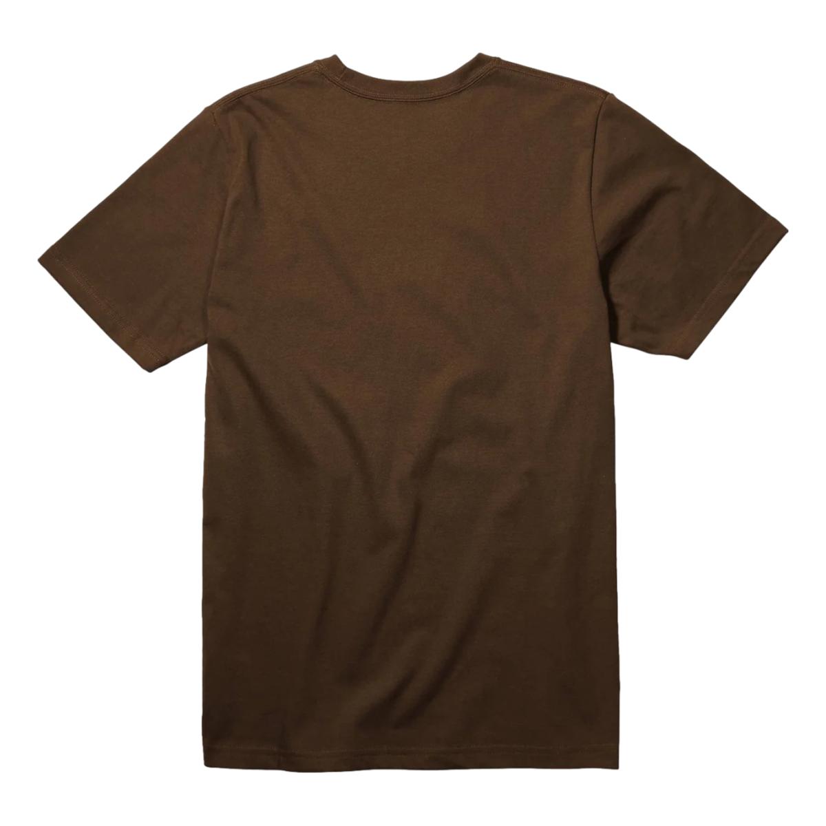 8oz Heavyweight Fieldhouse Tee Brown - T Shirts