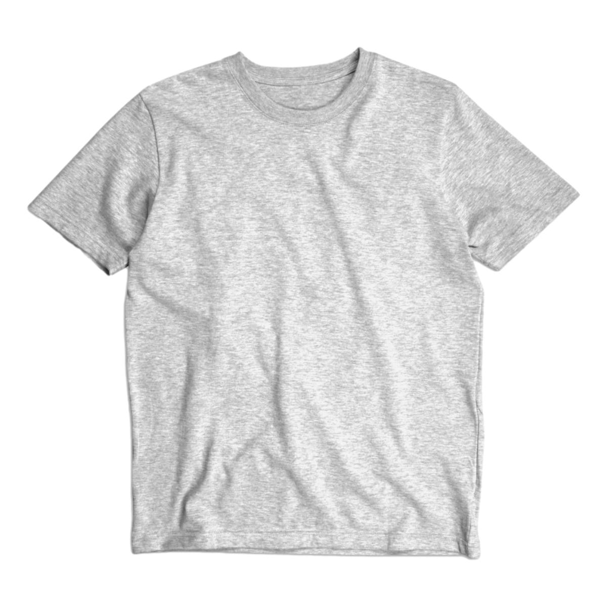 8oz Heavyweight Fieldhouse Tee Heather Grey - T Shirts