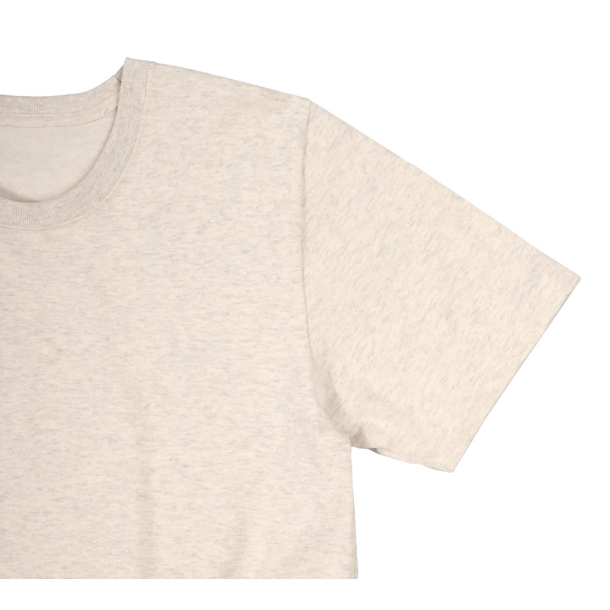8oz Heavyweight Fieldhouse Tee Heather Oatmeal - T Shirts