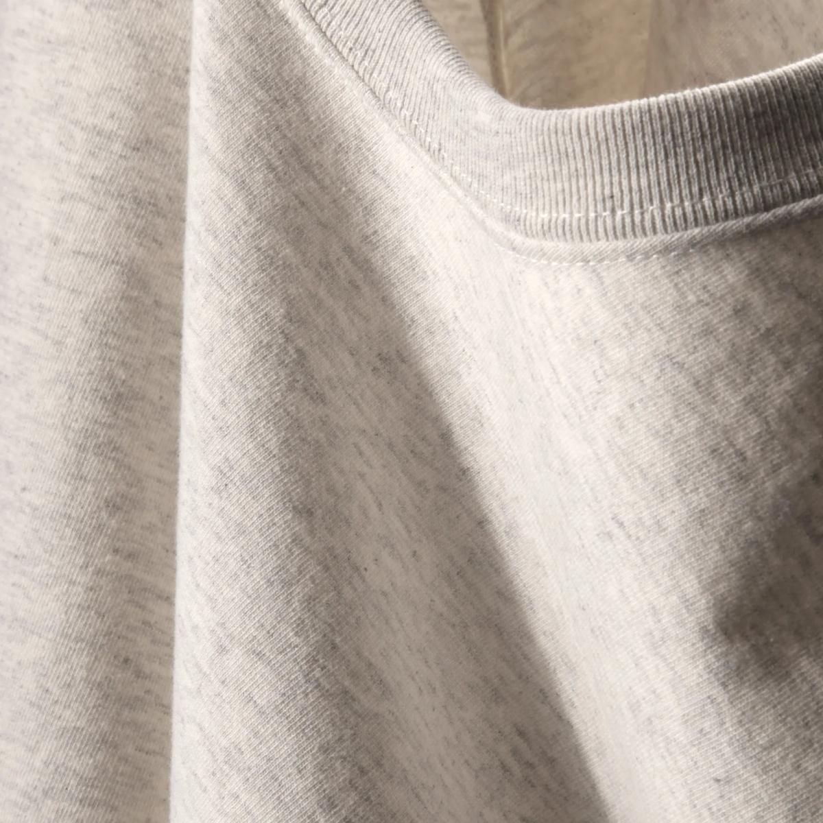 8oz Heavyweight Fieldhouse Tee Heather Oatmeal - T Shirts