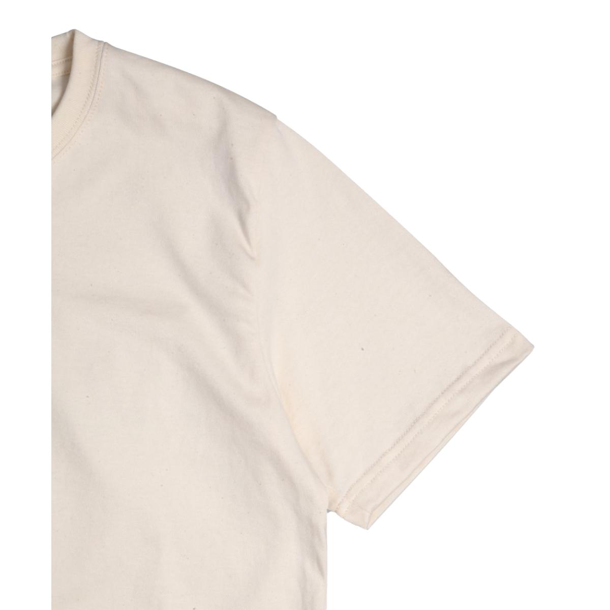 8oz Heavyweight Fieldhouse Tee Natural - T Shirts