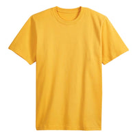 8oz Heavyweight Fieldhouse Tee Yellow - T Shirts