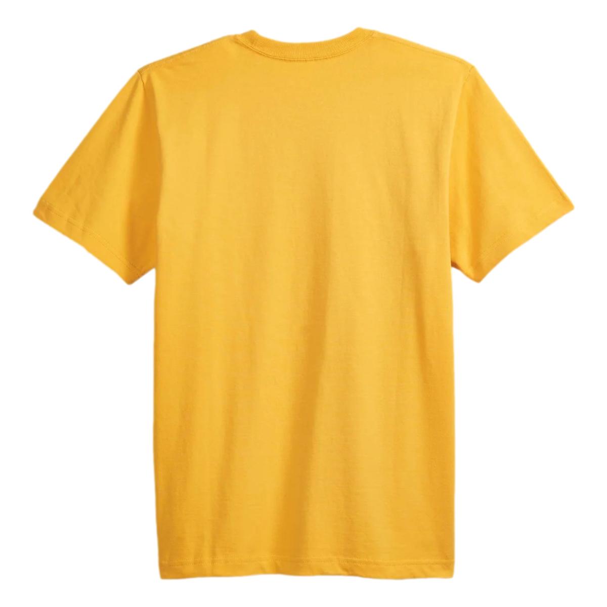 8oz Heavyweight Fieldhouse Tee Yellow - T Shirts