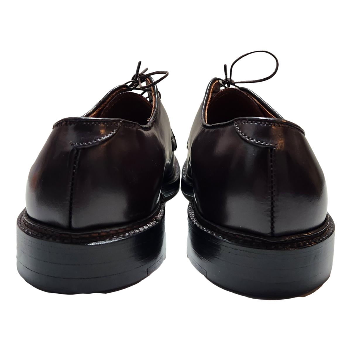 Alden 990 Plain Toe Blucher in Color 8 Shell Cordovan - MILWORKS