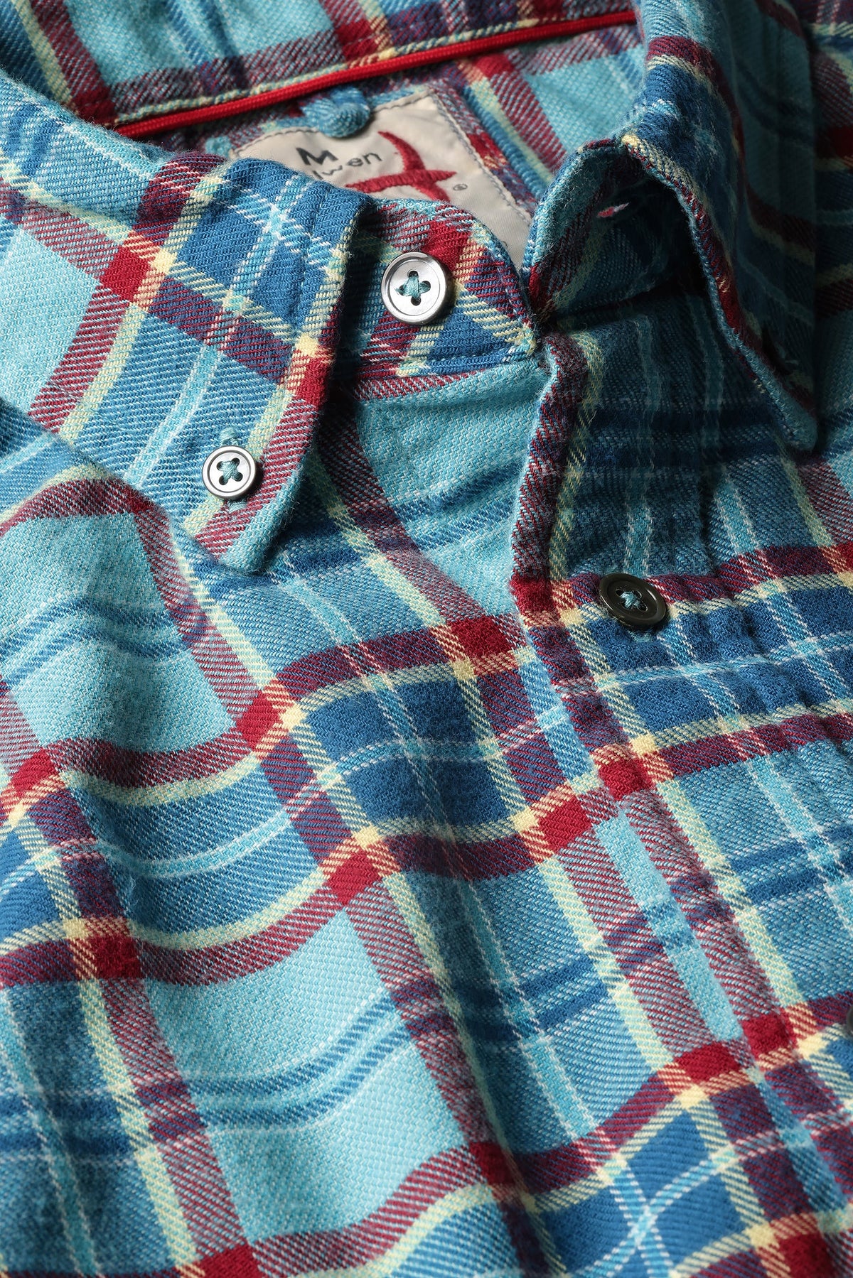 Flyweight Tartans Aqua Blue Multi
