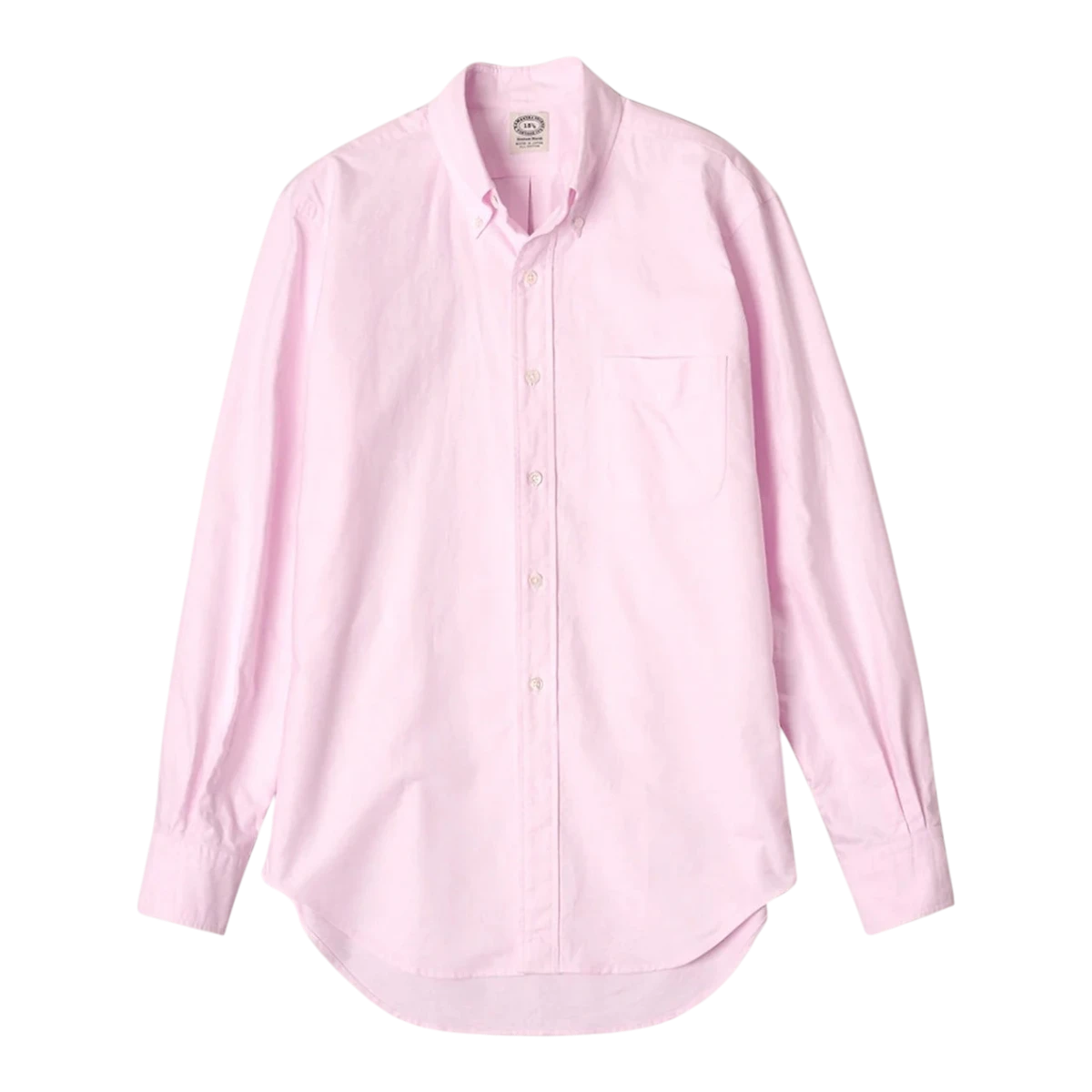kamakura dress shirts White Washed Cotton Oxford BD Shirt yellow striped casual shirt from their Vintage Ivy collection Kamakura New York Slim Basics