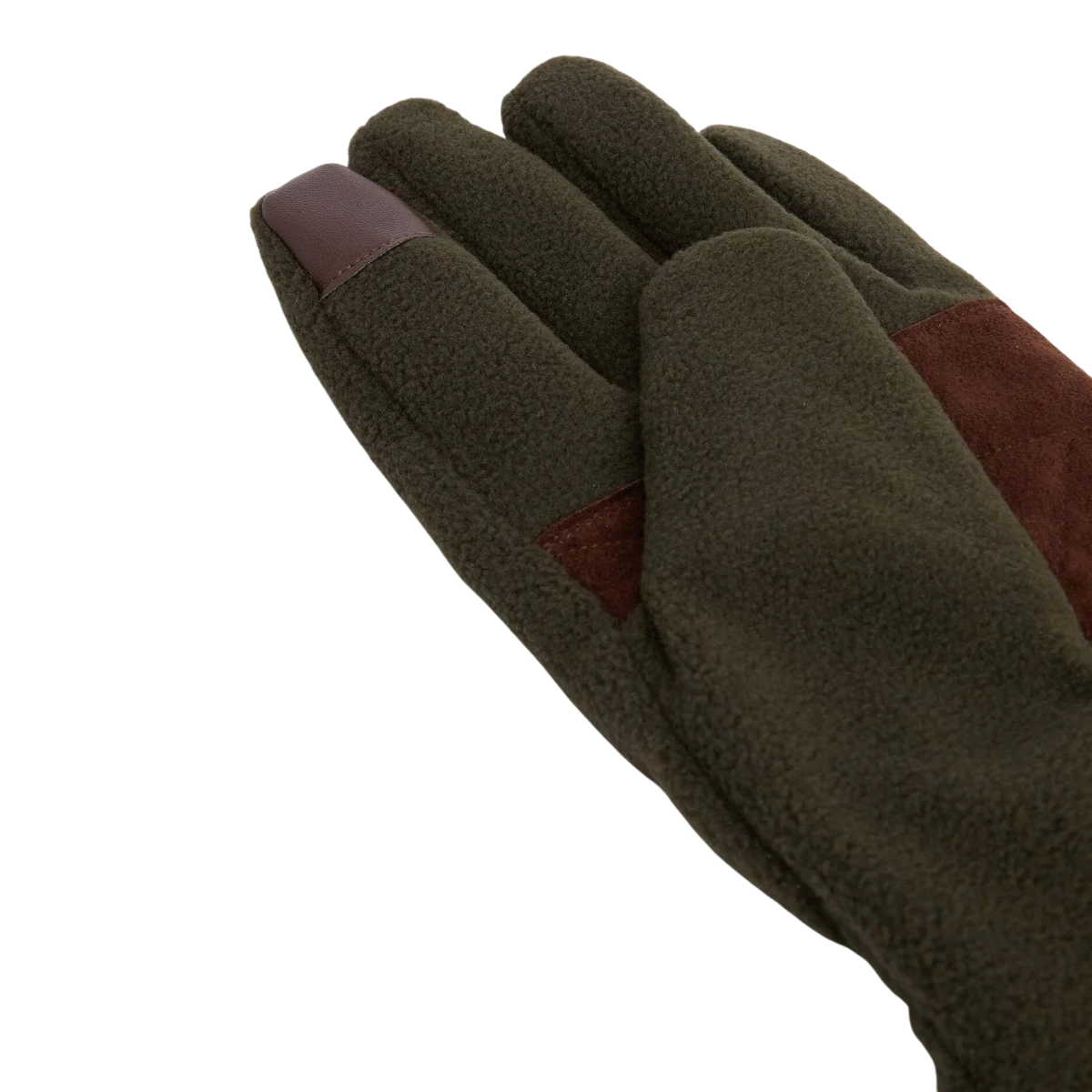 Coalford Fleece Gloves Olive