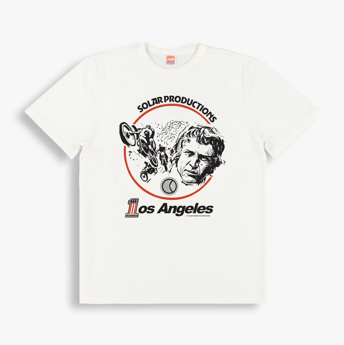 McQueen Tee Vintage White