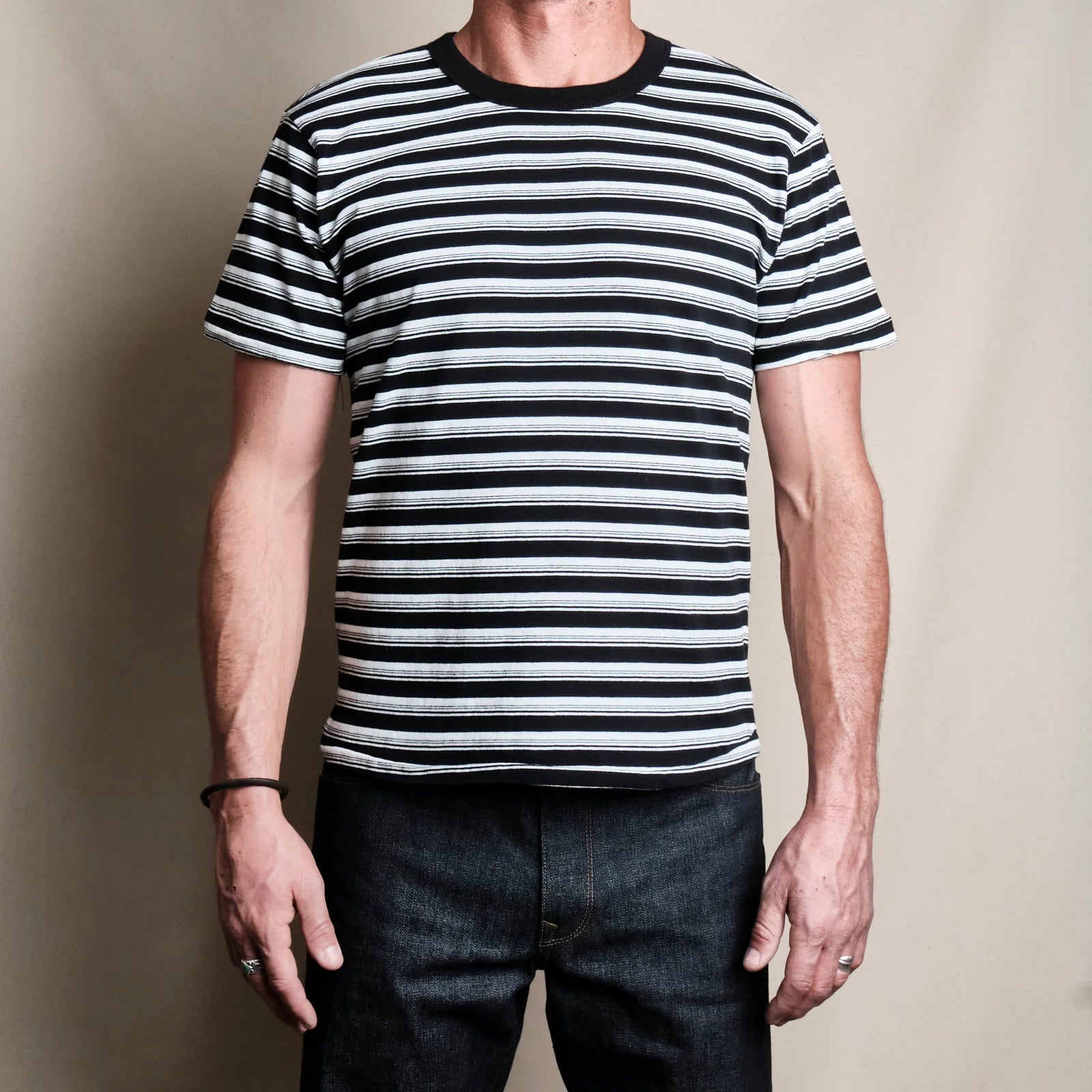 Speed Stripe Tee Black Stripe