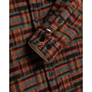 Abstract Geometric Wool Shirt - Shirts