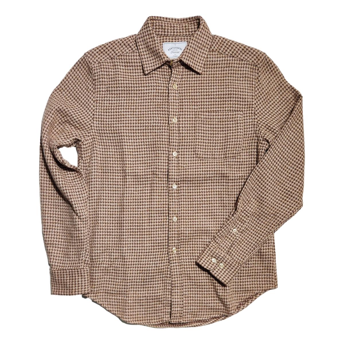 Abstract Pied Poule Brown - Shirts