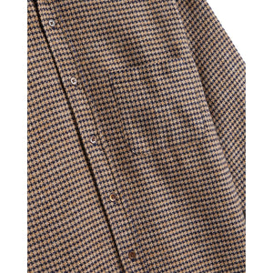 Abstract Pied Poule Navy Shirts