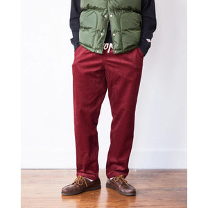 Active Lazy Pants Burgundy Corduroy - Pants