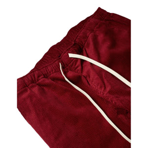 Active Lazy Pants Burgundy Corduroy - Pants