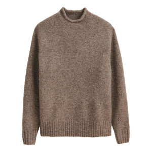 Alex Alpaca Sweater Chestnut - Sweater
