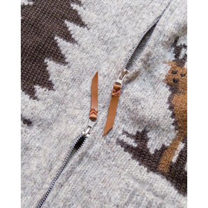 Alpaca Cardigan Stag - Sweater