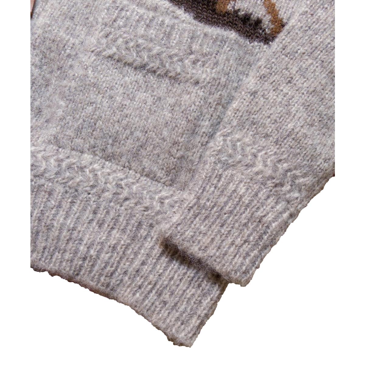 Alpaca Cardigan Stag - Sweater