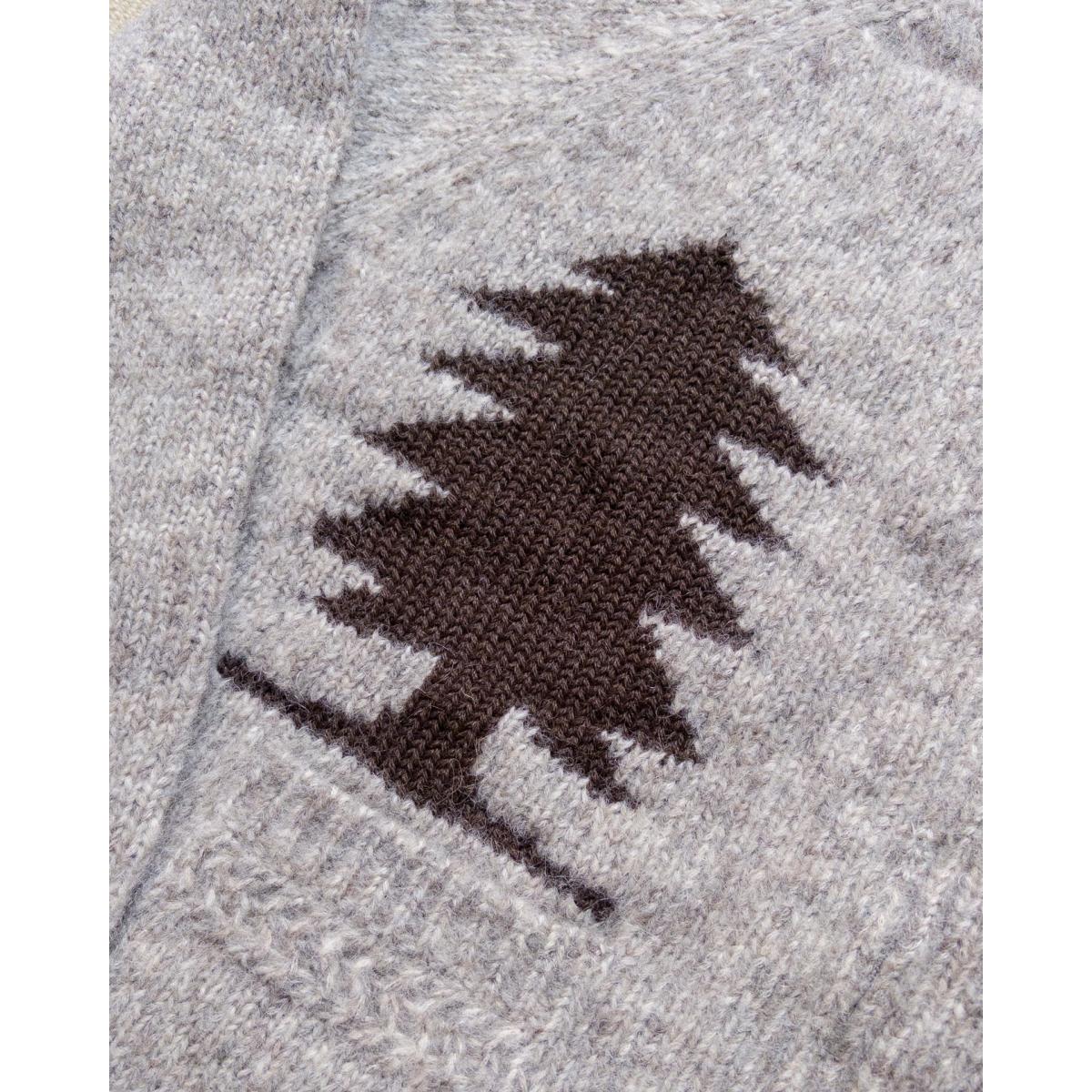 Alpaca Cardigan Stag - Sweater