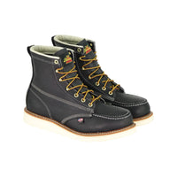 American Heritage 6" Black Moc Toe-Thorogood Boots-MILWORKS