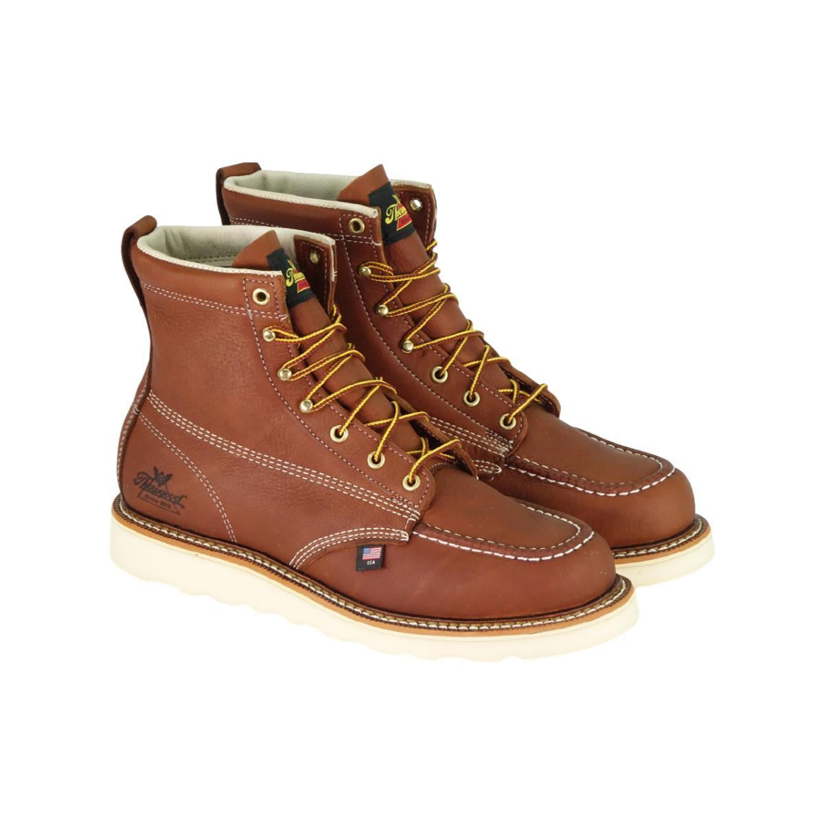 Red Wing 6 inch Moc Toe Boot Brown Leather