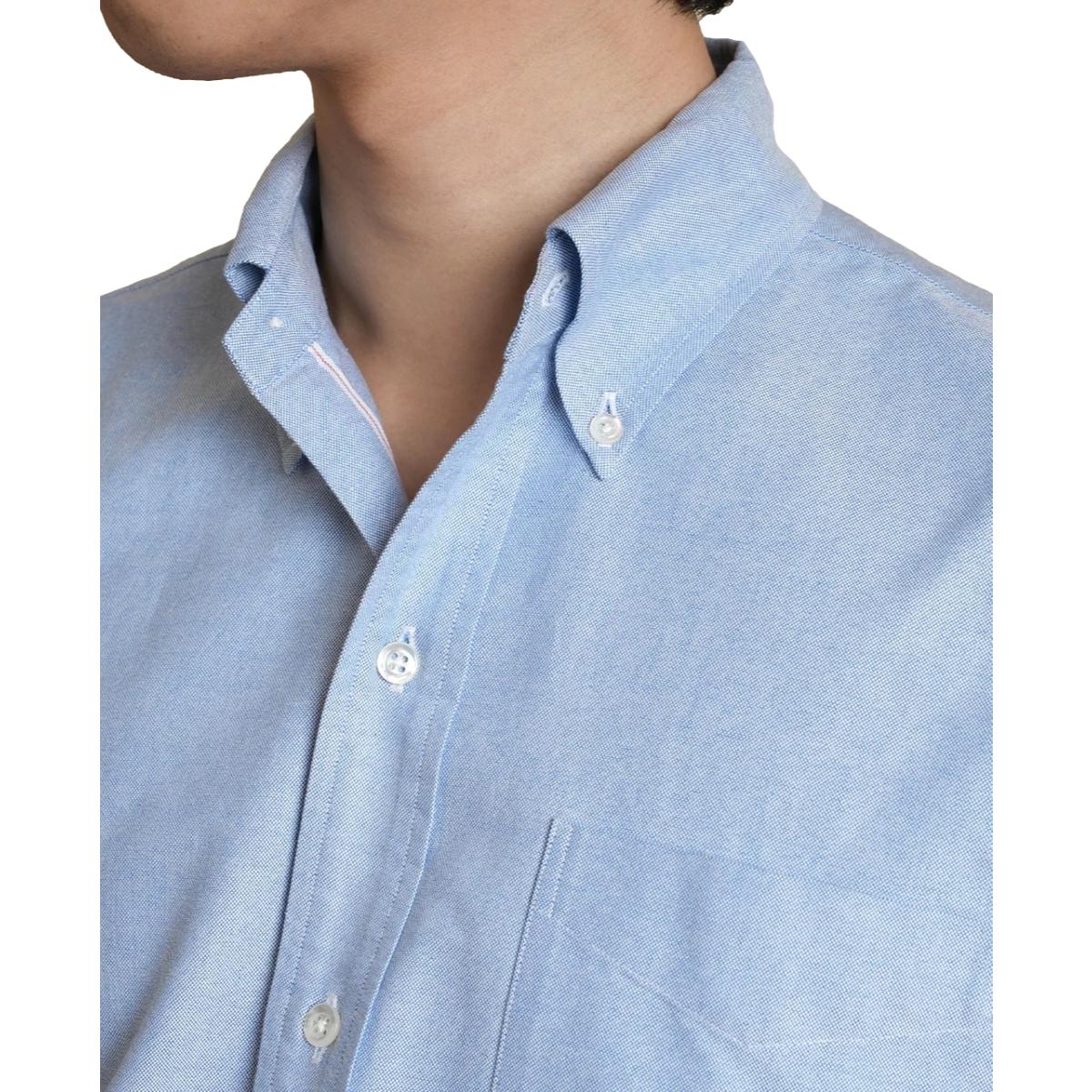 Ametora Button-Down Selvedge Oxford Shirt Blue - Shirts