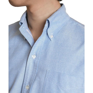 Ametora Button-Down Selvedge Oxford Shirt Blue - Shirts
